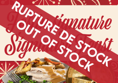 Signature Feast with chocolate mousse log