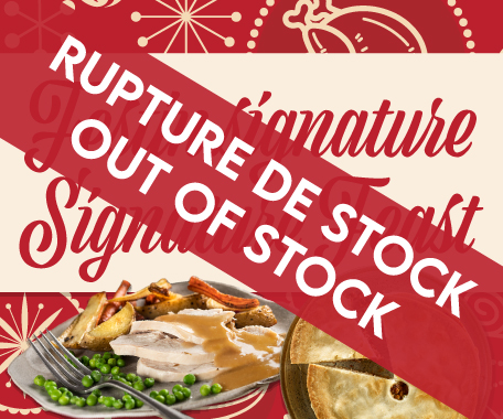 Signature Feast with chocolate mousse log