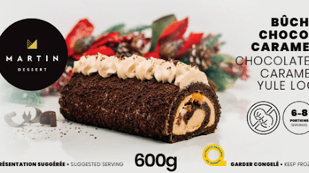 Chocolate - Caramel Yule Log
